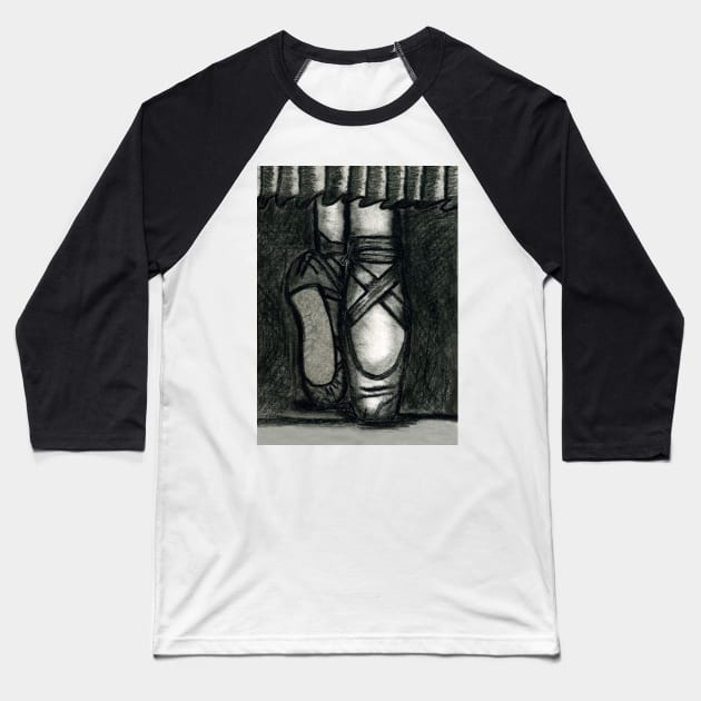 Graceful Balance Baseball T-Shirt by BlakCircleGirl